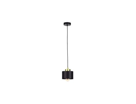 Lampa wisząca nowoczesna 1xE27 SIMPLY BLACK/GOLD