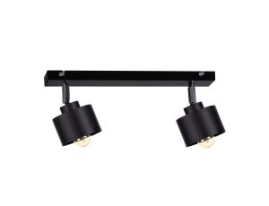 Spot nowoczesny 2xE27 SIMPLY BLACK