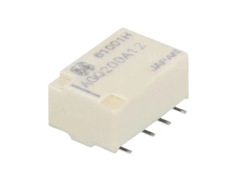 AGQ200A12 Przekaźnik elektromagnetyczny DPDT Ucewki 12VDC 0,3A/125VAC