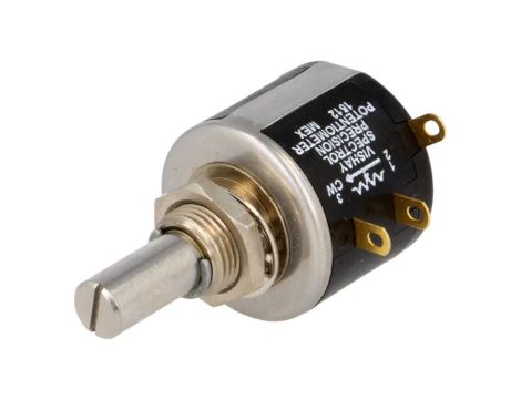 534-1K Potencjometr osiowy wieloobrotowy 1k 2W 5 6,35mm