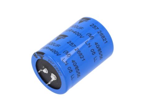 MAL225726821E3 Kondensator elektrolityczny SNAP-IN 820uF 400VDC Ø35x50mm