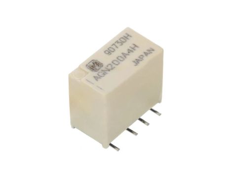 AGN200A4H Przekaźnik elektromagnetyczny DPDT Ucewki 4,5VDC 0,3A/125VAC