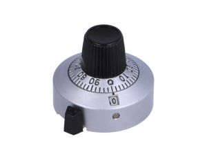 G-11-1-11 Gałka precyzyjna z licznikiem Śr.osi, 6,35mm Ø25,4x21,05mm