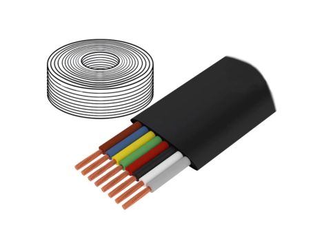 CM08 Przewód telefoniczny o długości 100m (rolka), liczbie żył 8