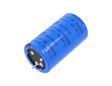 MAL209526102E3 Kondensator: elektrolityczny SNAP-IN 1mF 400VDC Ø40x70mm