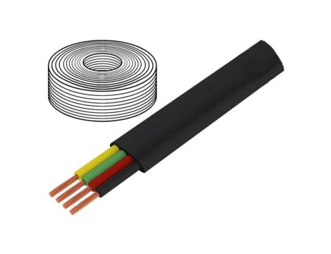 CM04 Przewód telefoniczny o długości 100m (rolka), liczbie żył 4