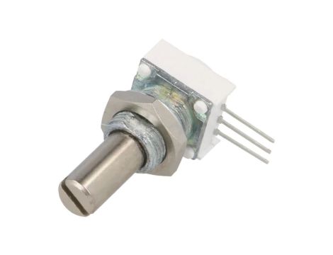 149-2K5 Potencjometr osiowy, jednoobrotowy, 2,5k, 1W, 6,35mm, THT