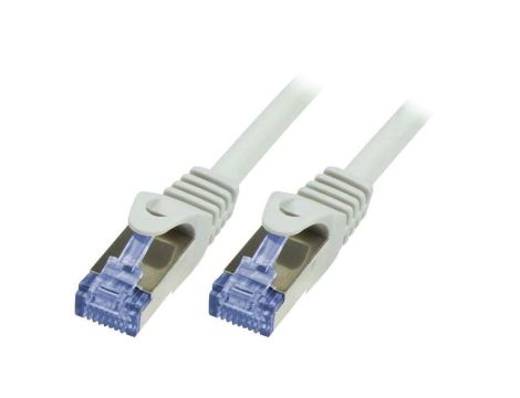 CQ3112S Patch cord S/FTP 6a linka Cu LSZH szary 20m 26AWG