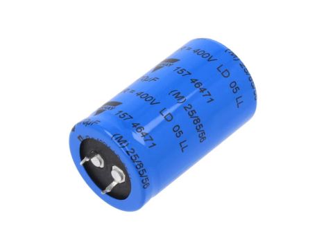 MAL215746471E3 Kondensator elektrolityczny SNAP-IN 470uF 400VDC Ø30x50mm