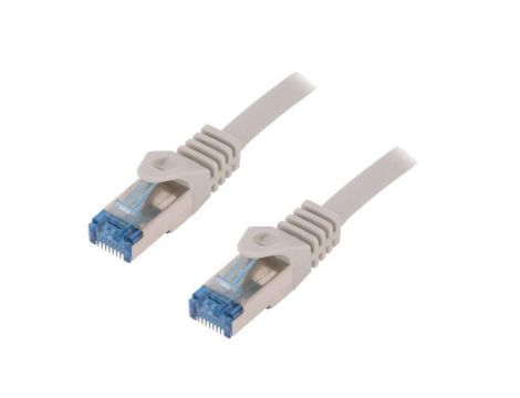 CQ4102S Patch cord S/FTP 6a linka Cu LSZH szary 15m 26AWG