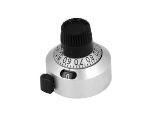 G-16-1-11 Gałka precyzyjna z licznikiem Śr.osi: 6,35mm Ø22,2x22,2mm
