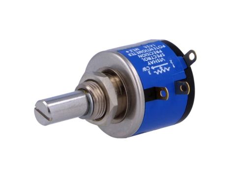 534-100K Potencjometr osiowy wieloobrotowy 100k 2W 5 6,35mm