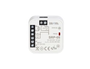 Sterownik rolet uniwersalny dopuszkowy przewodowy SRP-05/12-24V