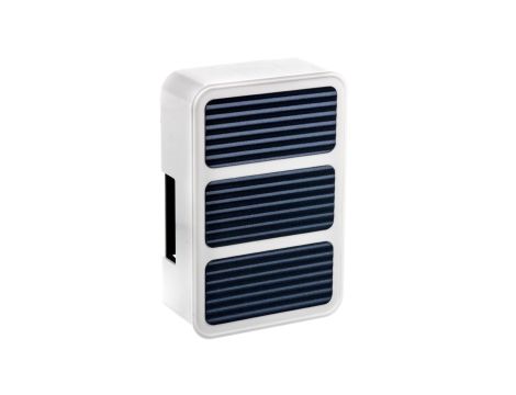 Dzwonek elektromechaniczny dwutonowy 85dB 230V AC biało/niebieski 103 BIA/NIE SUB10000333