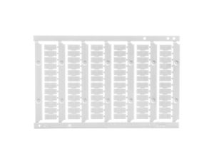 Karta oznaczeń 5mm, czyste z 6 paskami NSYTRABPV5 /10 szt./