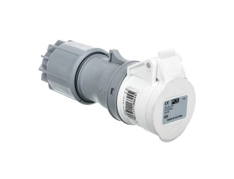 Gniazdo przenośne 16A 3P 42V białe IP44 TWIST 283-12v