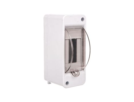 Rozdzielnica modułowa 1x2 natynkowa IP20 z klapką i zaciskami S-2+SZYBKA+N+PE 8005803 ENE-00352