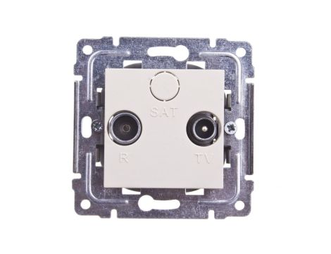 DANTE Gniazdo antenowe RTV końcowe krem 450373