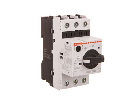 Wyłącznik silnikowy SM1R0250 z pokrętłem 1,6-2,5A 100kA 400V SM1R0250
