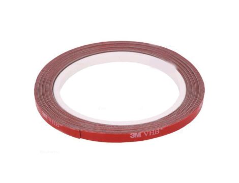3M VHB GPH 060 6MMX5M Taśma: mocująca W: 6mm L: 5m Thk: 600um akrylowy szary max.230C