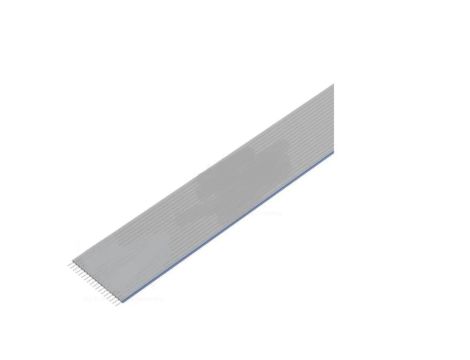 Przewód: wstążkowy 0,635mm drut Cu nieekranowany LSZH szary HF447/14 (100FT)
