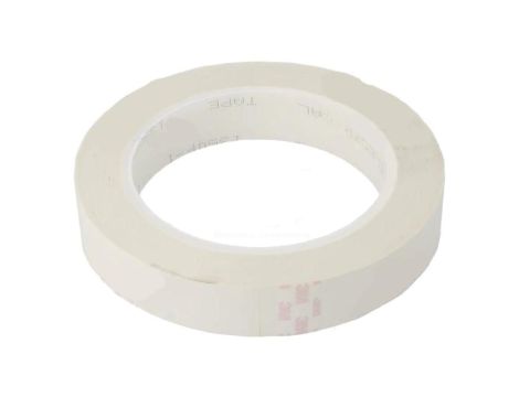 3M 1350F-1 19MM 66M BIAŁA Taśma: elektroizolacyjna W: 19mm L: 66m Thk: 63um biały akrylowy