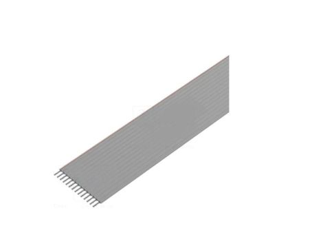 Przewód: wstążkowy 1,27mm linka Cu nieekranowany PVC szary 3801/14 (100FT)