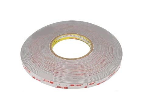 VHB 4936 Taśma: mocująca W: 12mm L: 33m Thk: 600um akrylowy szary