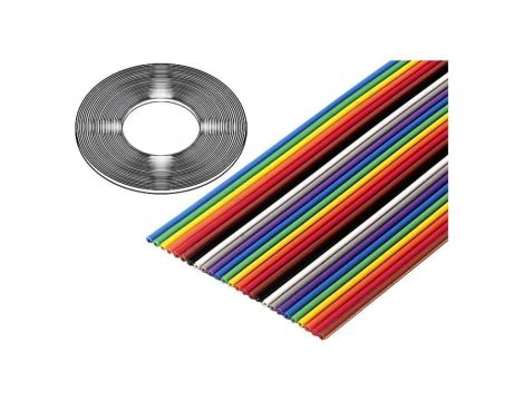 3302/20SF (100FT) Przewód: wstążkowy 20x28AWG 1,27mm linka Cu nieekranowany PVC