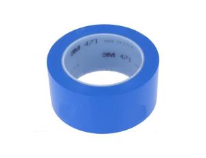 7000028851 Taśma: znakująca niebieski L: 33m W: 50mm Thk: 0,13mm 2,5N/cm