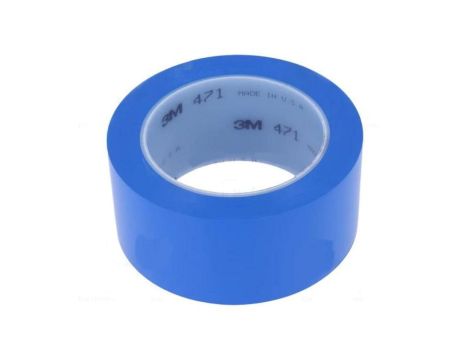 7000028851 Taśma: znakująca niebieski L: 33m W: 50mm Thk: 0,13mm 2,5N/cm