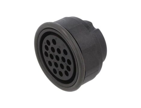 Złącze okrągłe żeńskie UIC558 PIN 18 na przewód zaciskanie 09580183101