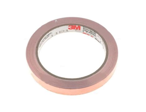 Taśma: elektroprzewodząca W: 12mm L: 16,5m Thk: 66um miedź UL510 FE-5100-5279-1