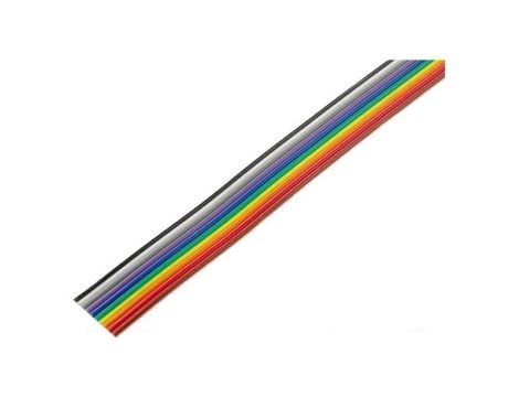 3811/10 (100FT) Przewód: wstążkowy 10x26AWG 1,27mm linka Cu nieekranowany PVC