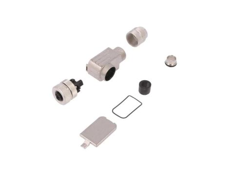 7000-14031-0000000 Gniazdo kątowe M12, P5 z kododowaniem B-Profibus, na przewód