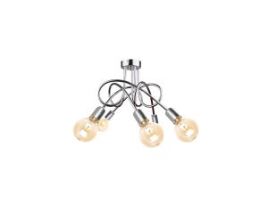 Lampa sufitowa nowoczesna 5xE27 RUMBA SILVER