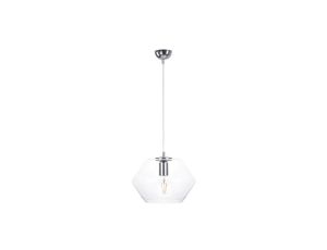 Lampa wisząca nowoczesna 1xE27 EVE SILVER