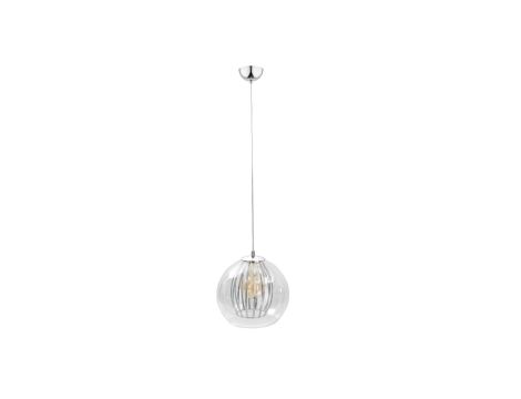 Lampa wisząca nowoczesna 1xE27 GLAMOUR SILVER