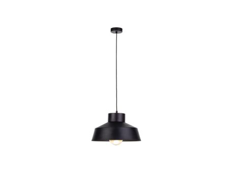 Lampa wisząca nowoczesna 1xE27 MOON BLACK