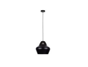 Lampa wisząca nowoczesna 1xE27 NEGRO WOOD BLACK