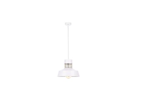 Lampa wisząca nowoczesna 1xE27 TITANIUM GOLD/WHITE