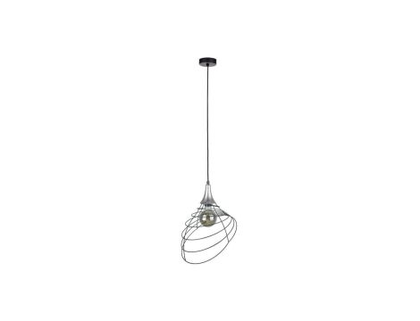 Lampa wisząca nowoczesna loftowa 1xE27 ENYO SILVER
