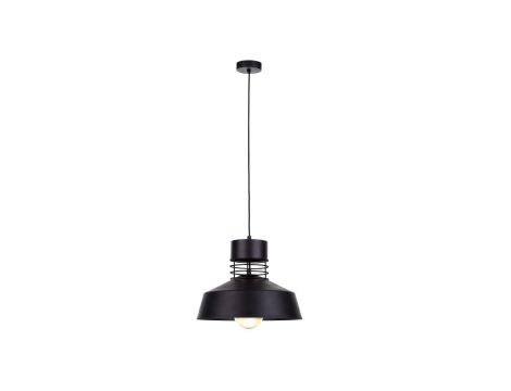 Lampa wisząca nowoczesna loftowa 1xE27 TITANIUM BLACK