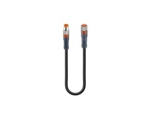 Kabel konfekcjonowany obustronnie złącza M8 męskie proste / żeńskie proste 4-pinowe PUR RSMV 4-RKMV 4-225/1 M