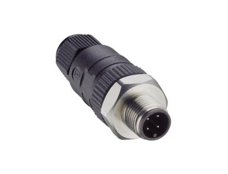 Złącze do samokonfekcjonowania M12 męskie proste 8-pinowe 51352