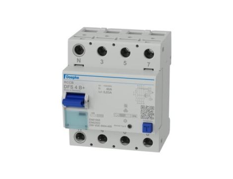 WYŁĄCZNIK DFS4 040-4/0,03-B+ RÓŻNICOWOPRĄDOWY 3-FAZOWY 72134895