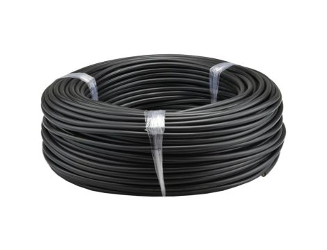 Przewód prądowy H05VV-F / OWY 500V 2x0,75 warsztatowy czarny linka Elektrokabel 25m