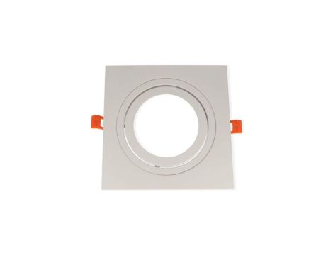 OPRAWA AR111 KWADRAT RUCHOMA BIAŁA LEDIN