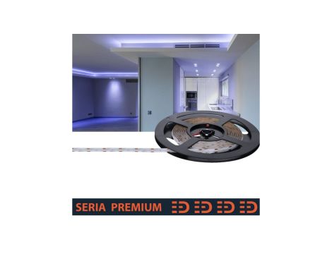 Taśma Premium 12V COB 480led niebieska (5)