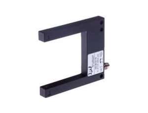 OG50037E Czujnik optyczny, widełkowy, szerokość widełek 50mm, 10-35V DC, PNP NC/NO, 4-stykowe złącze wtykowe M8